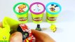 Play Doh Mickey Mouse Cups Learning Colors for Children Superhero Batman Play-Doh Videos for Kids