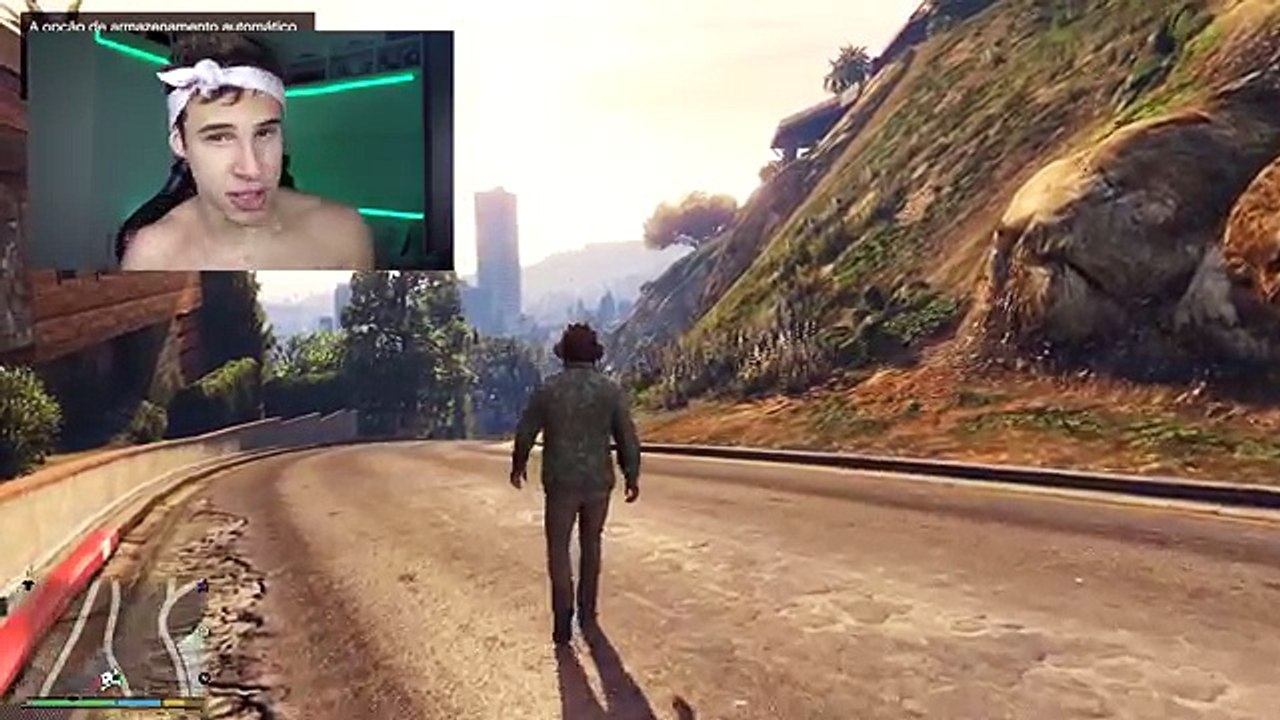A PRIMEIRA MANOBRA NA LUA GTA V