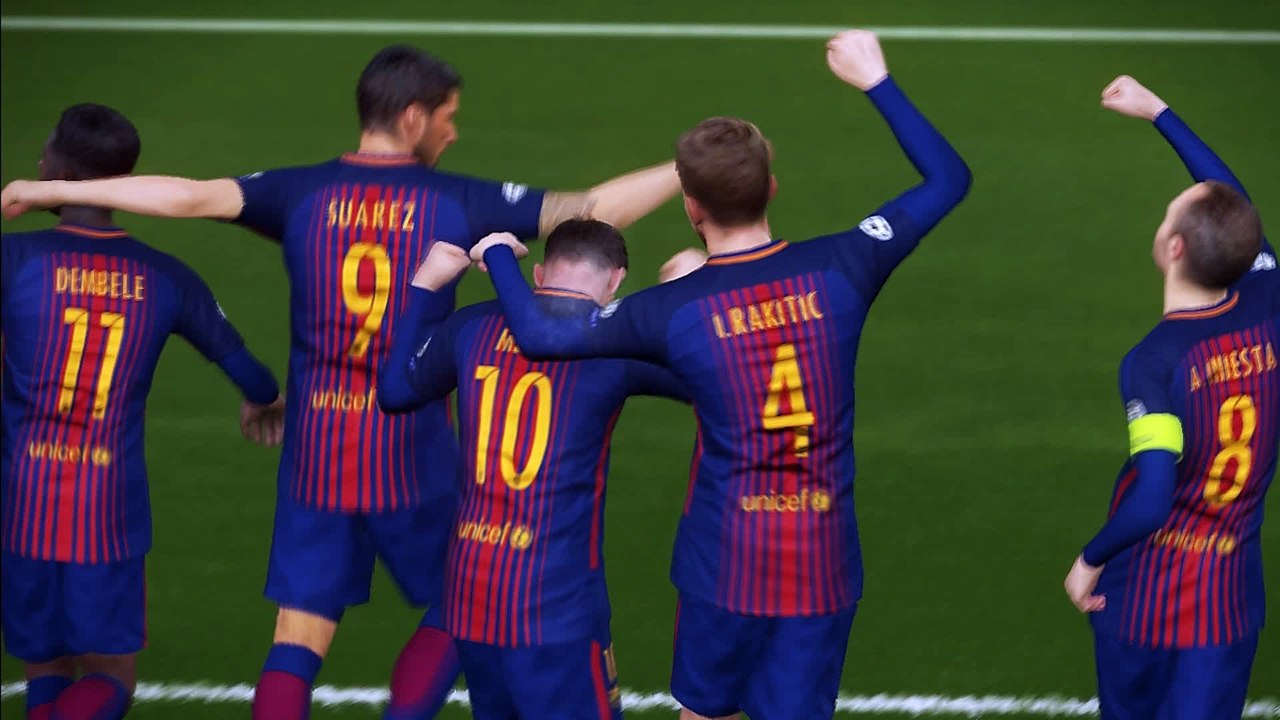 PES 2018 Lionel Messi Gol #2