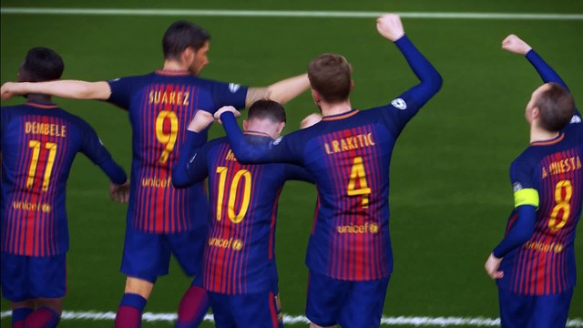 PES 2018 Lionel Messi Gol #2