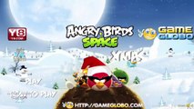 Angry Birds Space Xmas Christmas Game Walkthrough Levels 1-7