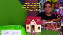 Disney Zootopia Pool Party! || Disney Toy Reviews || Konas2002