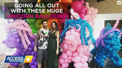 Adam Levine & Behati Prinsloo Go All Out For Daughter Dusty Rose's First Birthday-Bcop5EYoNac