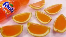 How To Make Fanta Real Orange Pudding Jelly Cooking Learn the Recipe DIY 리얼 오렌지 환타 푸딩 젤리 만들기 요리 놀이