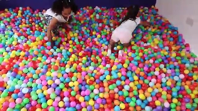 Ball Pit Challenge In My House Surprise Toys Bad Kids Indoor Fun Activities