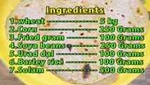 Homemade Wheat flour | Homemade Chapati | How to make homemade wheat flour and chapati