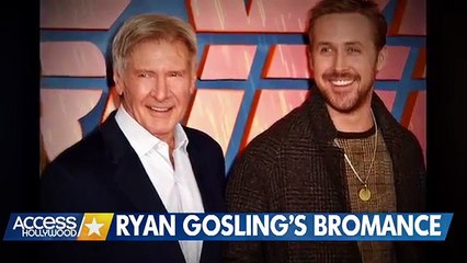 Ryan Gosling & Harrison Ford Prove Their 'Blade Runner' Bromance Is For Real-fsUE2pd4sGc