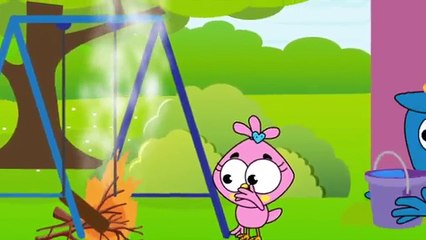 Birds Family Train Eps Cartoon Animation Nursery Rhymes by Arnold Thurlow