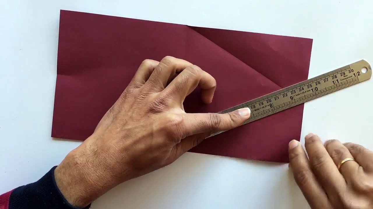 Triangle Gift Box - Easy - DIY Tutorial by Paper Folds - 785-BStMzYT3R0U