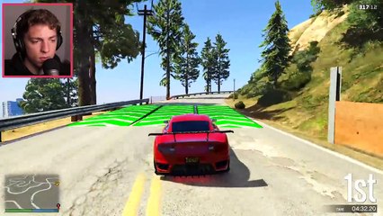 THE HARDEST RACE EVER?! (GTA 5 Funny Moments)