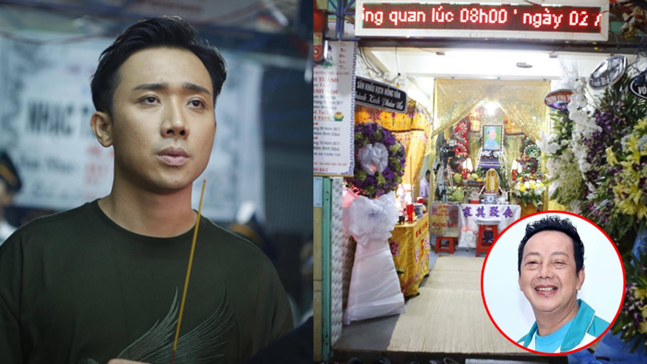 Trấn Thành và loạt sao thẫn thờ đến viếng đám tang nghệ sĩ hài Khánh Nam trong đêm muộn