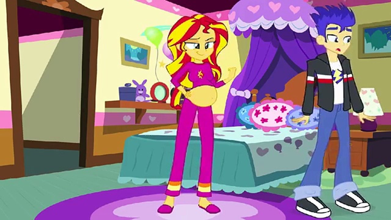 My Little Pony MLP Equestria Girls Transforms with Animation PREGNANT ...