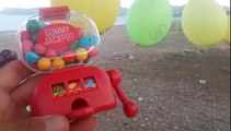 Kafada içi sürpriz dolu balon patlatmaca 2 , eğlenceli çocuk videosu