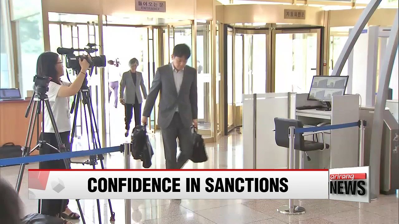 South Korea's foreign minister says effects of North Korea sanctions will soon materialize