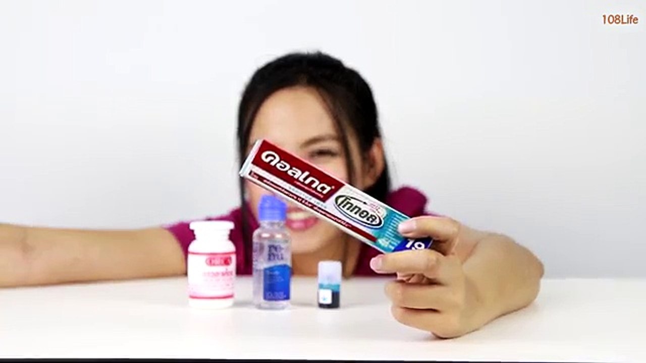 สอนทำสไลม์ สูตรยาสีฟันคอลเกต | พี่เฟิร์น 108Life (Colgate Slime Tutorial)