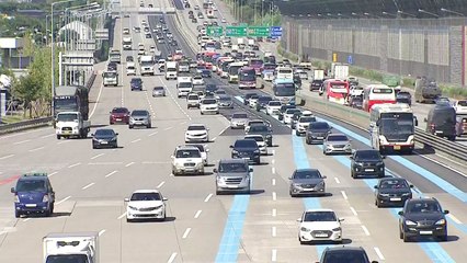 고속도로 아직 '한산'...오후 늦게 정체 시작 / YTN