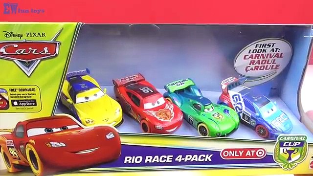 Disney Pixar Cars Diecast Toys Part 11 Carnival Cup Rio Racer Mcqueen New カーズ 2016