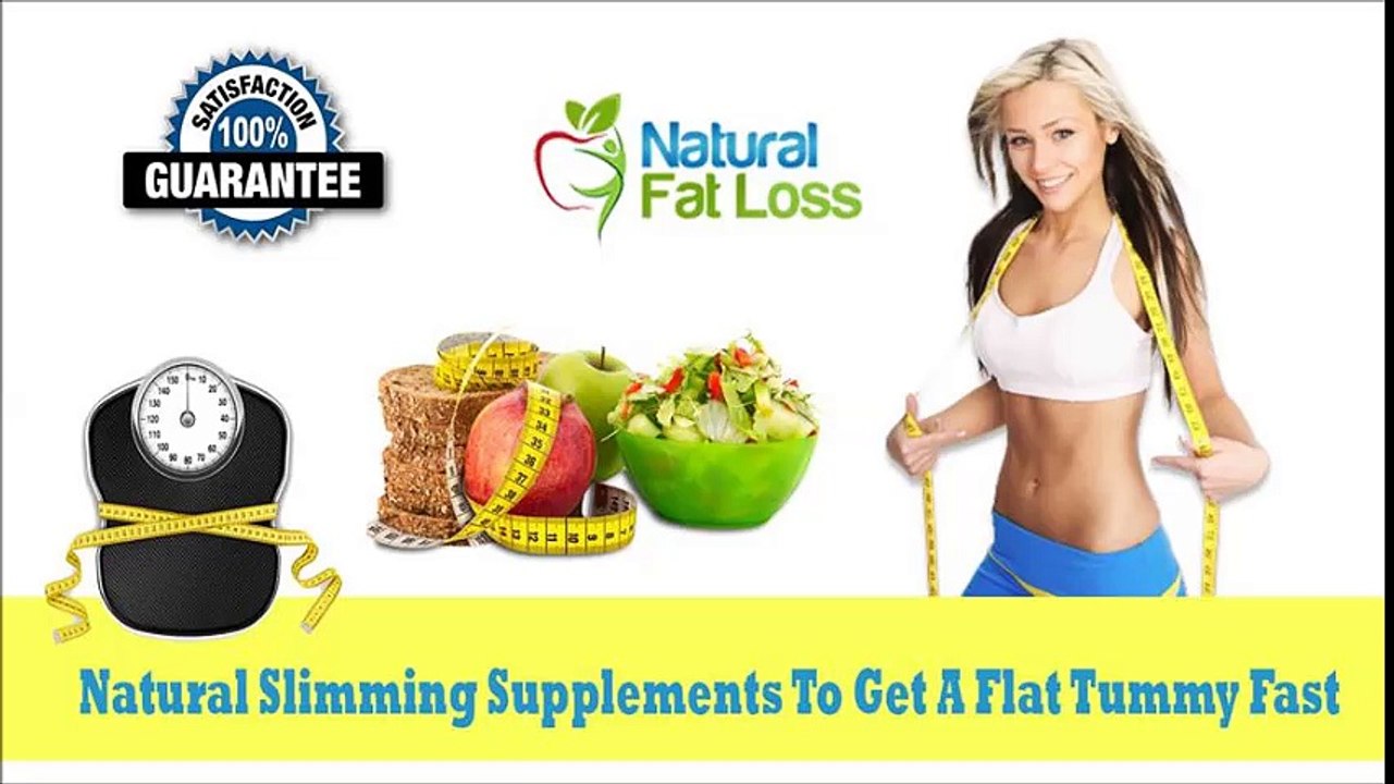 Natural Slimming Supplements To Get A Flat Tumm...