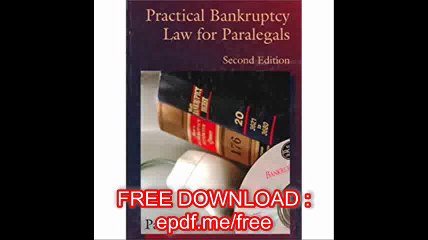 Bankruptcy Law for Paralegals