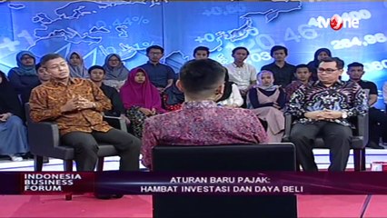 IBF- Aturan Baru Pajak: Hambat Investasi dan Daya Beli (Part 1)