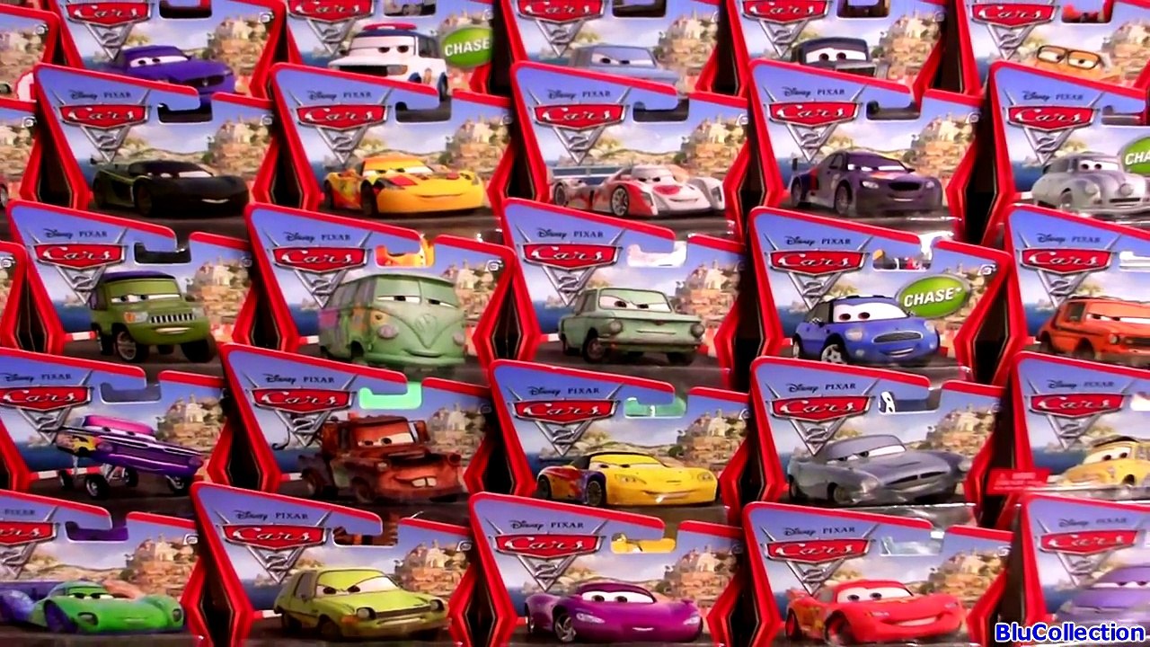 Cars 2 Checklist Complete Diecast Collection + Entire Ultimate Chase Racers Disney Pixar