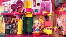 Shopkins Fashion Boutique Mal and Maleficent Shopping Spree Descendants Shoppies doll Toys In Action