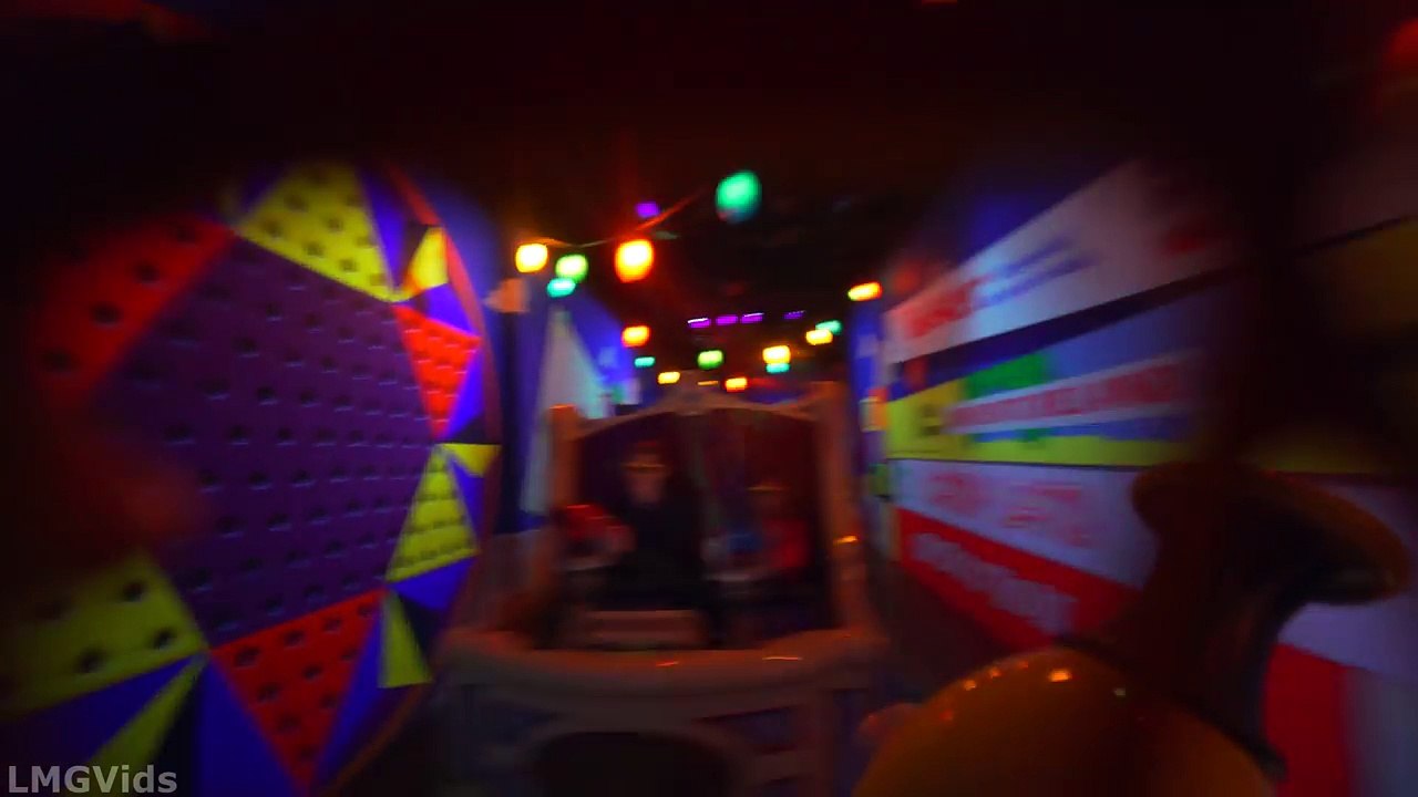 [4K] Toy Story Midway Mania ride through (Interive Toy Story Ride) - California Adventure POV