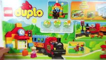 LEGO DUPLO ZUG KINDERFILM: Eisenbahn & Bahnhof Bau für Kinder | Züge & Loks für Kinder