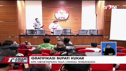 KPK Tetapkan Tiga Tersangka Kasus Suap Bupati Kukar