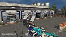 Scania Monster Truck Caterpillars - MechWars Euro Truck Simulator 2 multiplayer
