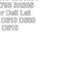 AC Doctor INC 5200mAh 6Y270 1X793 3R305 Battery for Dell Latitude D600 D610 D500 D505 D510