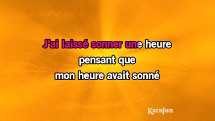 Joyce Jonathan - L'heure avait sonné KARAOKE / INSTRUMENTAL