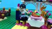 Par par Château petit sirène parodie Princesse examen Ensemble jouet Disney lego ariel toysreviewtoys