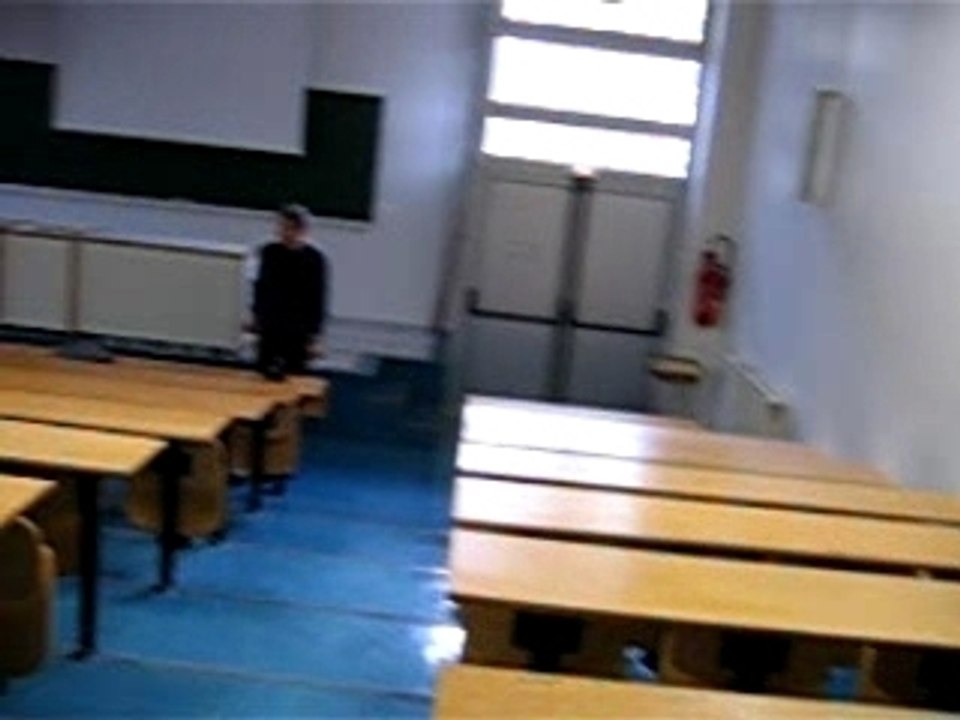 Pluie dans les amphis - Faculté Saint Jérôme