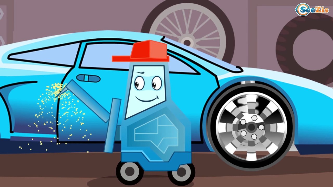 Мультики Мультфильмы для детей Полицейская маши...