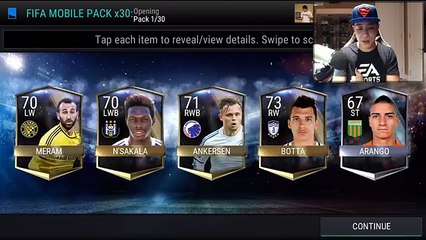 FIFA Mobile 30x FIFA Mobile Bundle Opening!!