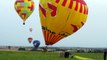 Fast hot air balloon landings (Lorraine Mondial Air Ballons new)