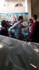 Umar Gul Beating Fan at Sialkot Stadium