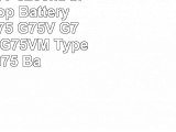 Skyvast 144V 5200mAh New Laptop Battery for Asus G75 G75V G75VW G75VX G75VM Type A42G75