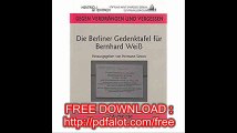Die Berliner Gedenktafel fÃ¼r Bernhard WeiÃŸ, PoizeivizeprÃ¤sident in Berlin (Gegen VerdrÃ¤ngen und Vergessen)