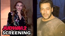 Salman Khan's Girlfirend Iulia Vantur At Judwaa 2 Screening