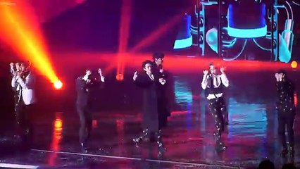 161226 엑소 (EXO) - Monster (몬스터) 음향사고 당황하는 멤버들 [전체] 직캠 Fancam (2016 가요대전) by Mera