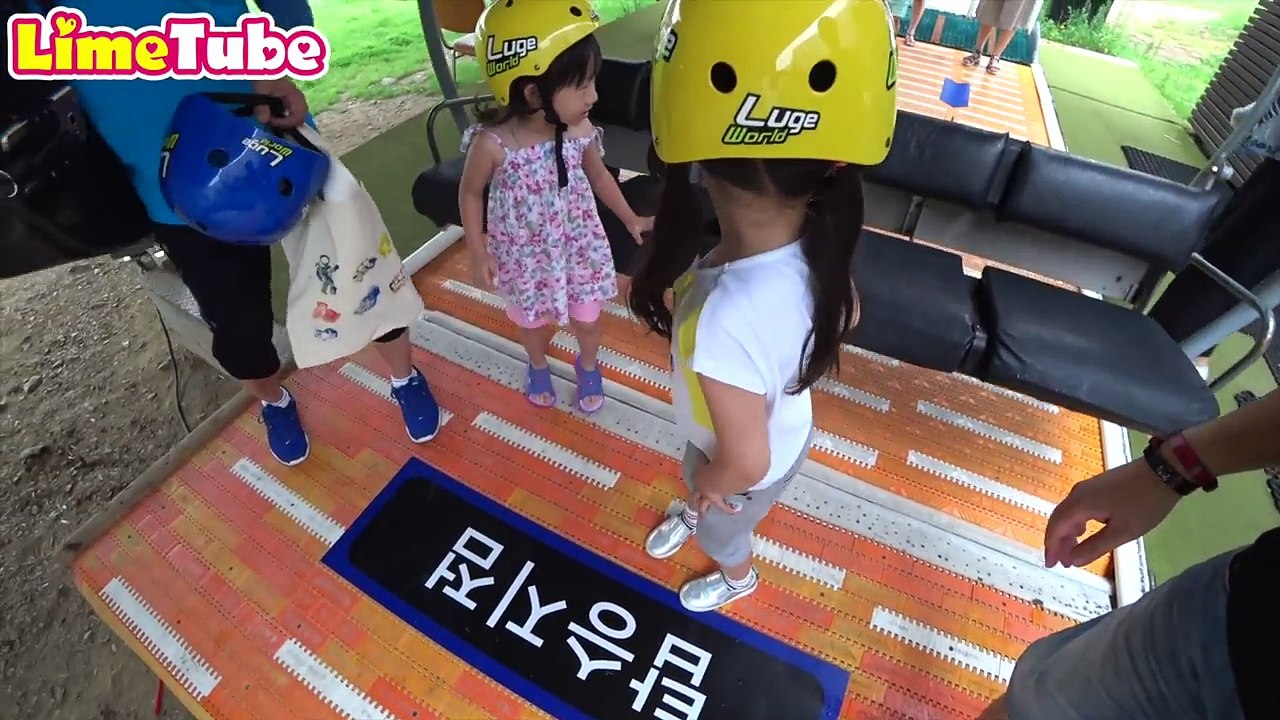 Luge toy car power speed ride! Playground Family Fun for Kids-mpcZ-CwkIQ0