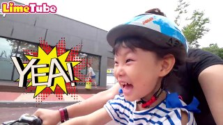 Riding Motor Car with Dad in Yeoju GoldCampround _ LimeTube & Toy-qUcWEQGCPH4