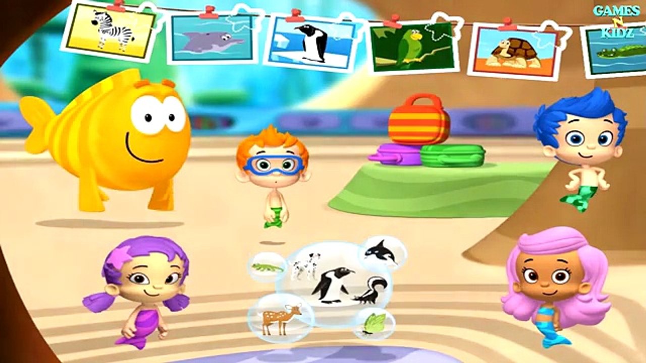 Bubble Guppies: Animal School Day - Learn Animals Games - Alligator ...