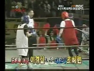 이경실 vs 조혜련 복싱 싸움 ㅎㄷㄷ