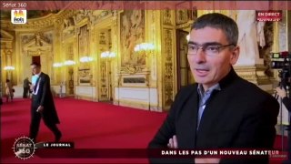 Portrait par Public Sénat de Pierre Ouzoulias, nouveau sénateur communiste des Hauts-de-Seine