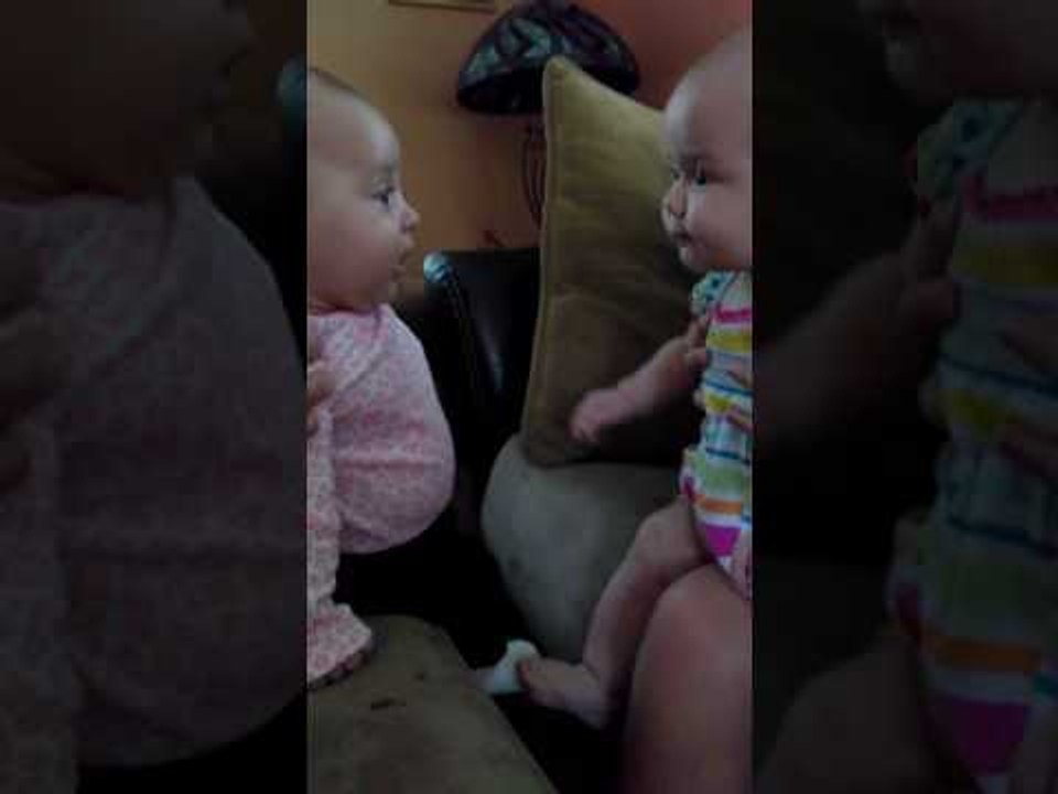 Adorable Baby Cousins Meet for the First Time