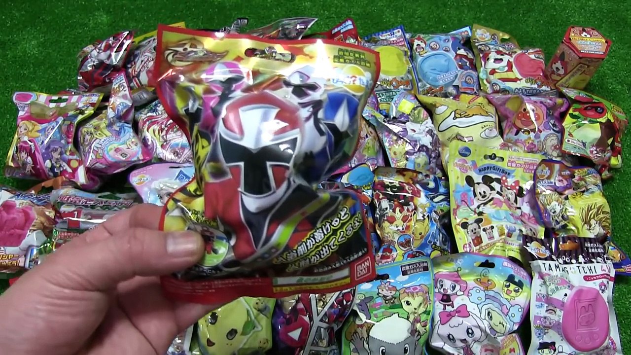 びっくらたまご×35 アンパンマン ポケモン 妖怪ウォッチ アナと雪の女王 ニンニンジャー プリキュア ジュエルペット バスボール Anpanman Pokemon Frozen Bath ball