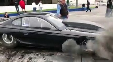 Drag race with Insane diesel power